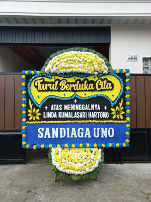Papan Bunga Duka di Soba
